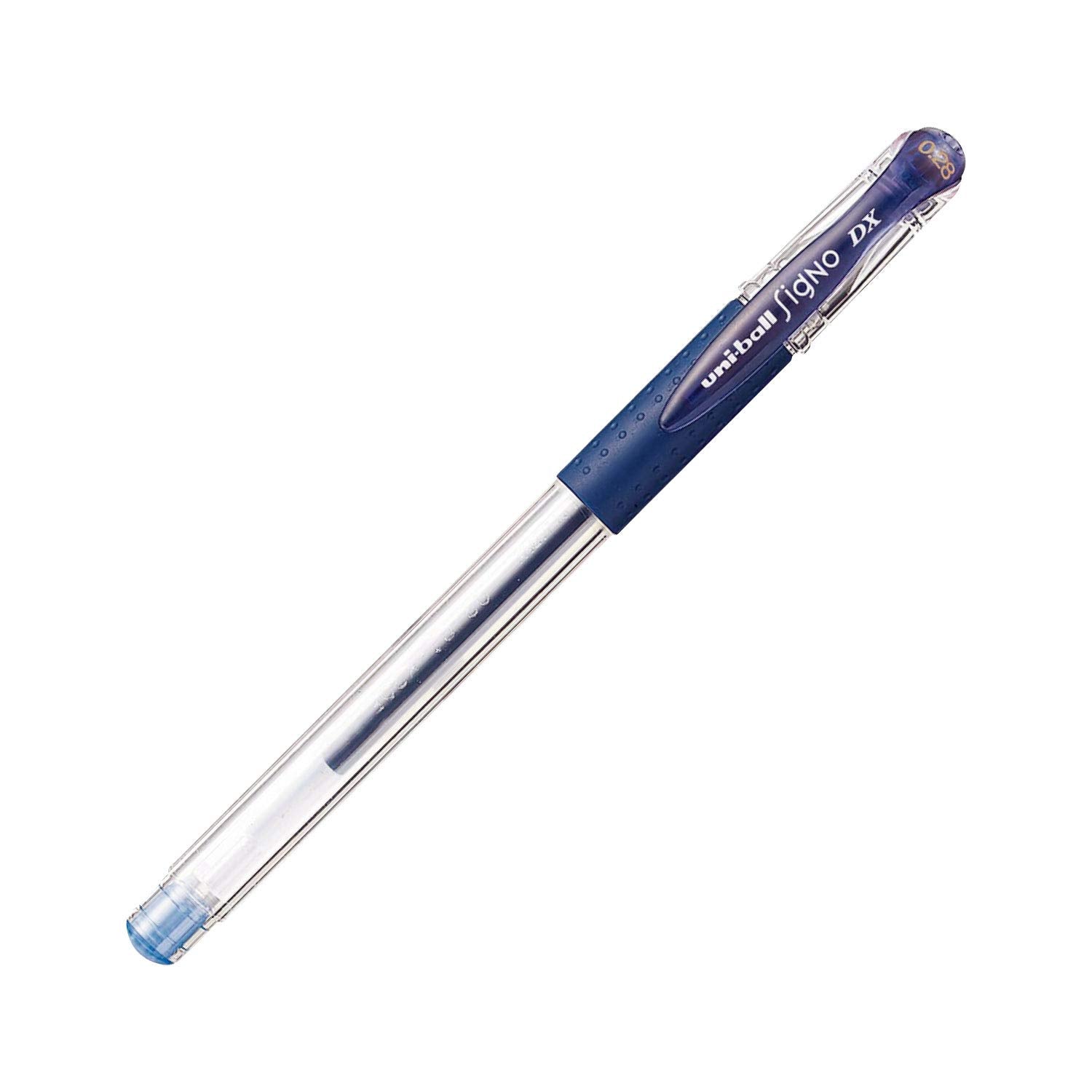 Uni Gel Ballpoint Pen Ball Signo Ultra Fine 0.28Mm Blue Black (Um15128.64)