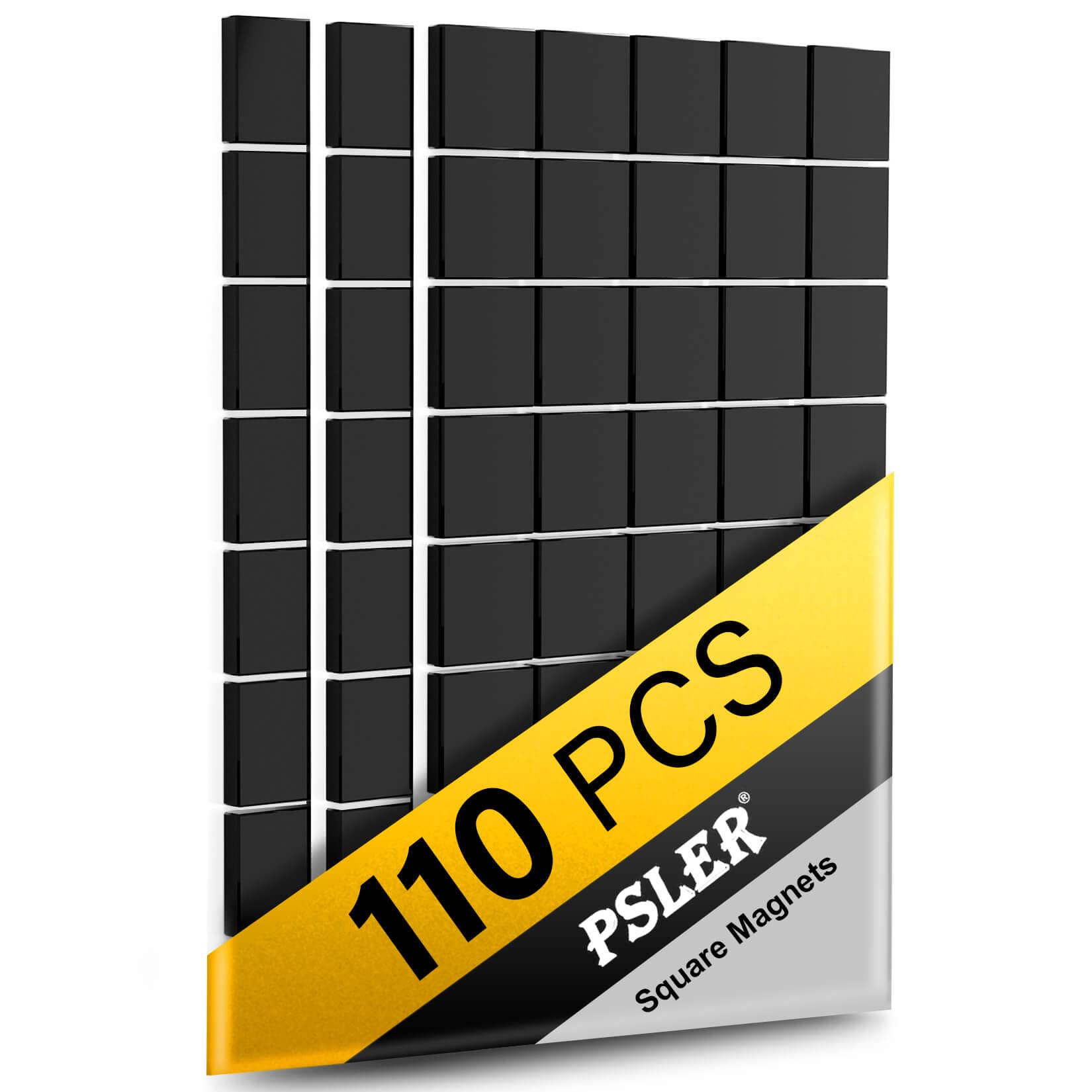 110Pcs Square Magnets Magnetic Tape Strip - Sukh Magnet Sheets Magnets With Adhesive Backing Magnet On One Side Self Adhesive On