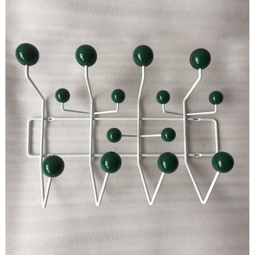 The Mid-Century Wall Coat Hanger - Green