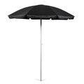Oniva - A Picnic Time Brand Outdoor Canopy Sunshade Beach Umbrella 5.5' - Small Patio Umbrella - Beach Chair Umbrella, (Black)