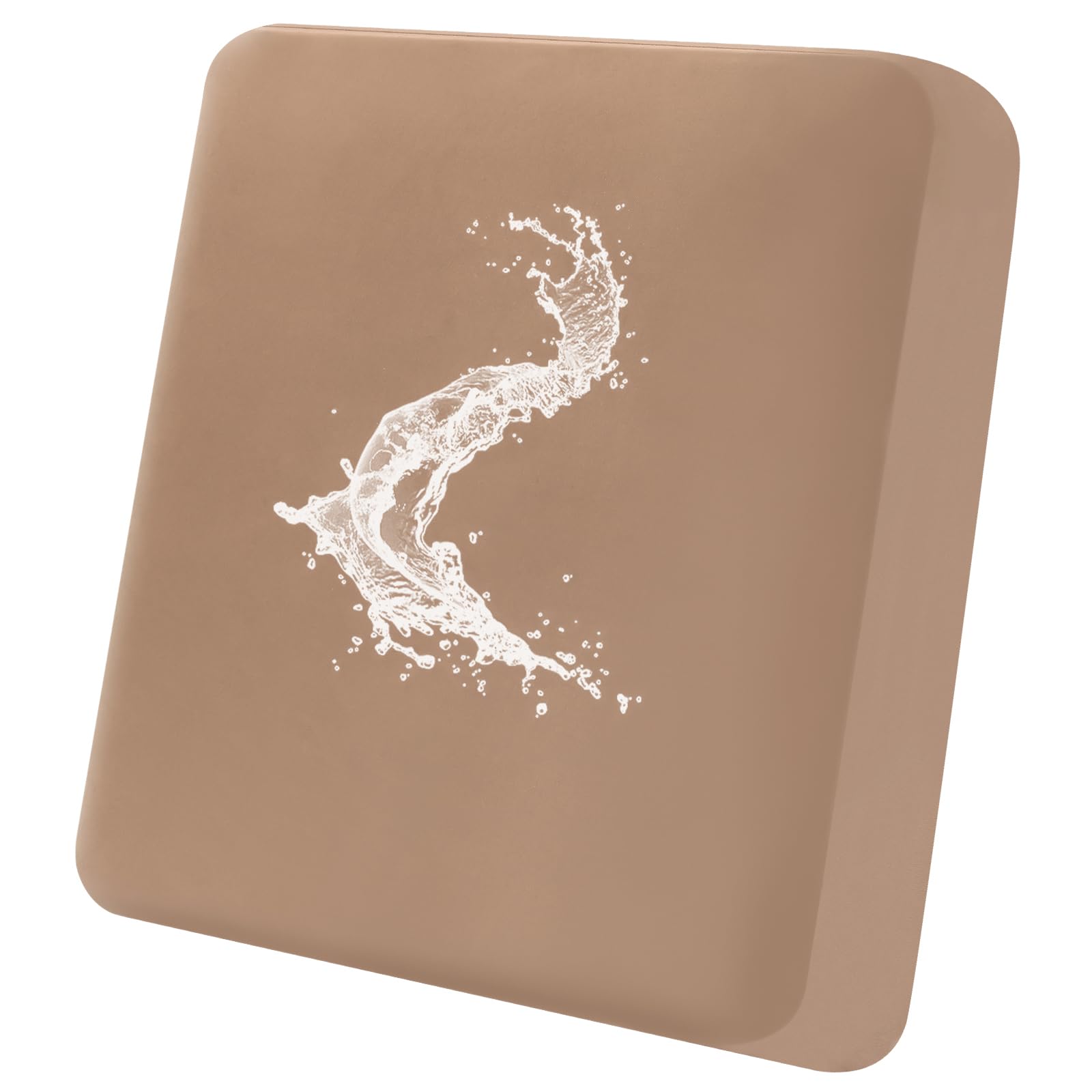 Smiry Waterproof Couch Cushion Covers, Stretch Washable Sofa Cushion Cover, Soft Sofa Slipcover Elastic Non-Slip Furniture Protector For Pets, Kid (1 Pack, Camel)