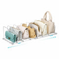 Vtopmart Adjustable Purse Organizer with Expandable Base & Sliding Dividers