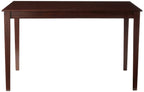 East West Furniture DUT-MAH-H Dudley Counter Height Dining Table - a Rectangle Dinner Table Top with Sturdy Legs, 36x60 Inch, Mahogany