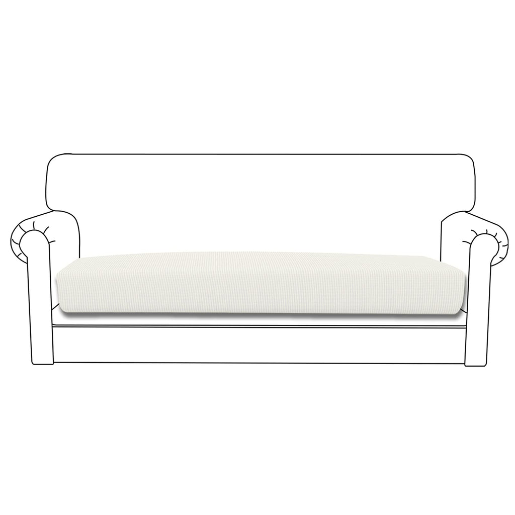 Easy-Going Stretch Cushion Cover Sofa Cushion Furniture Protector Sofa Seat Sofa Slipcover Sofa Cover Soft Flexibility With Elas