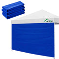 Acepic Instant Canopy Tent Sidewalls For 10X10 Pop Up Canopy 210D Waterproof, 3 Piece Sidewalls, Blue(3Pcs Sidewall Only, Canopy