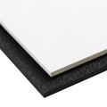 Source One Premium 1/8 Inches Black Or White Textured Abs Acrylic Plexi Sheet (12 X 24, Black)