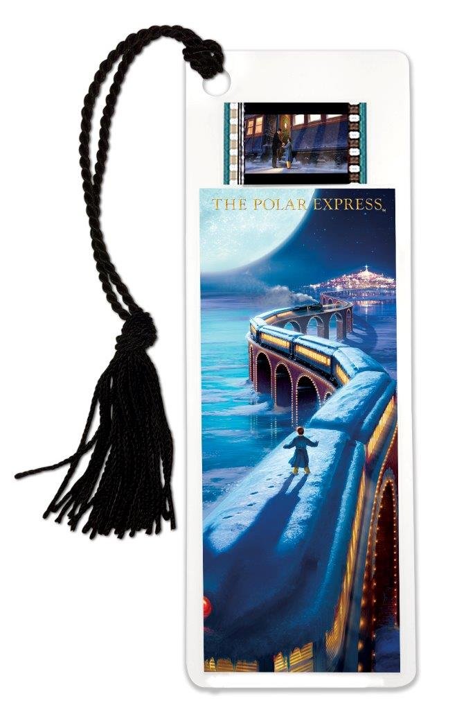 Filmcells Polar Express (Train Ride) Bookmark With Tassel And Real 35Mm Film Clip