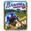 Northwest Mlb Atlanta Braves Woven Tapestry Throw Blanket, 48'' X 60'', Home Field Advantage