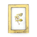 Zhenzan Frames 4x6 Inches Simple Rectangular Desktop Family Picture Photo Frame (Yellow)