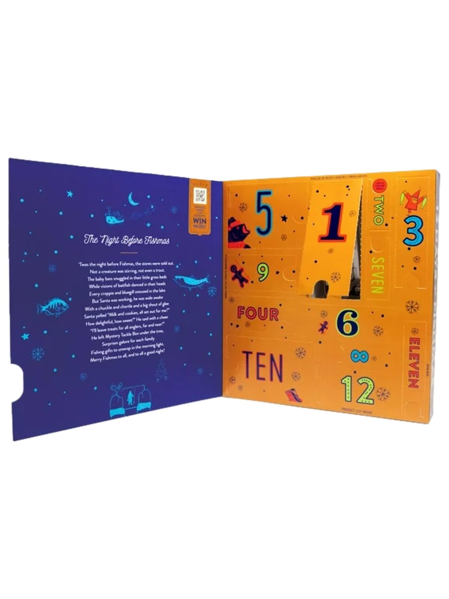 Mystery Tackle Box 12 Days Of Fishmas Advent Calendar 2022