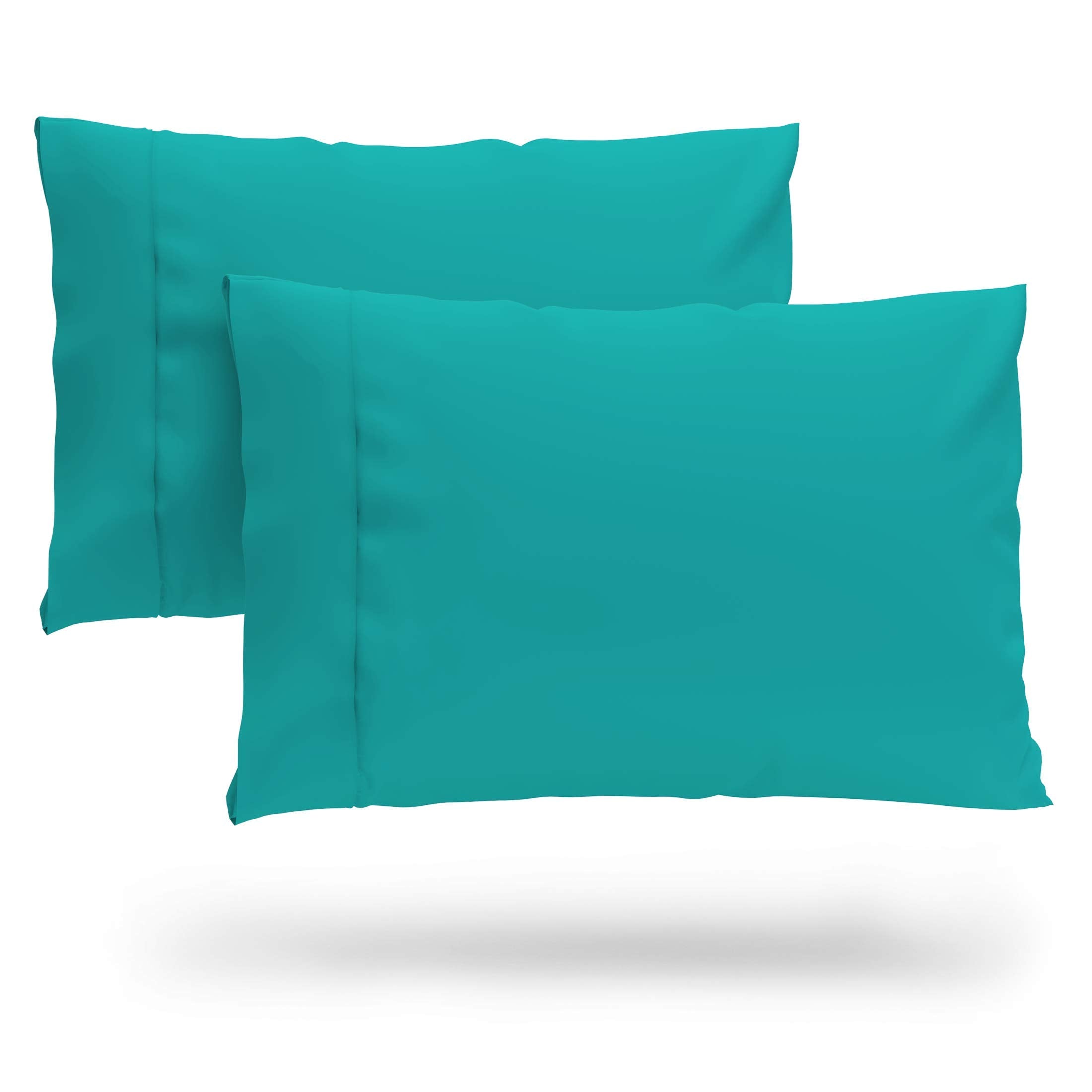 Cosy House Collection Premium Rayon Derived From Bamboo Pillowcase Set Of 2 - Ultra Soft, Cooling & Breathable Bedding (King, Tu