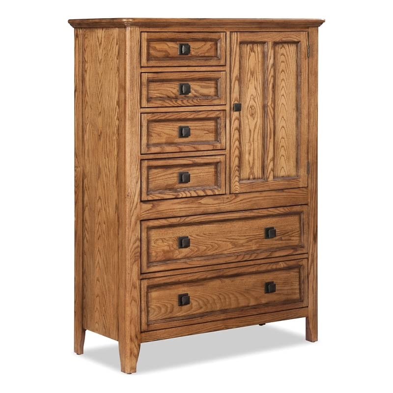 Intercon Furniture Alta Bedroom 6-Drawer Transitional Wood Chest in Brushed Ash