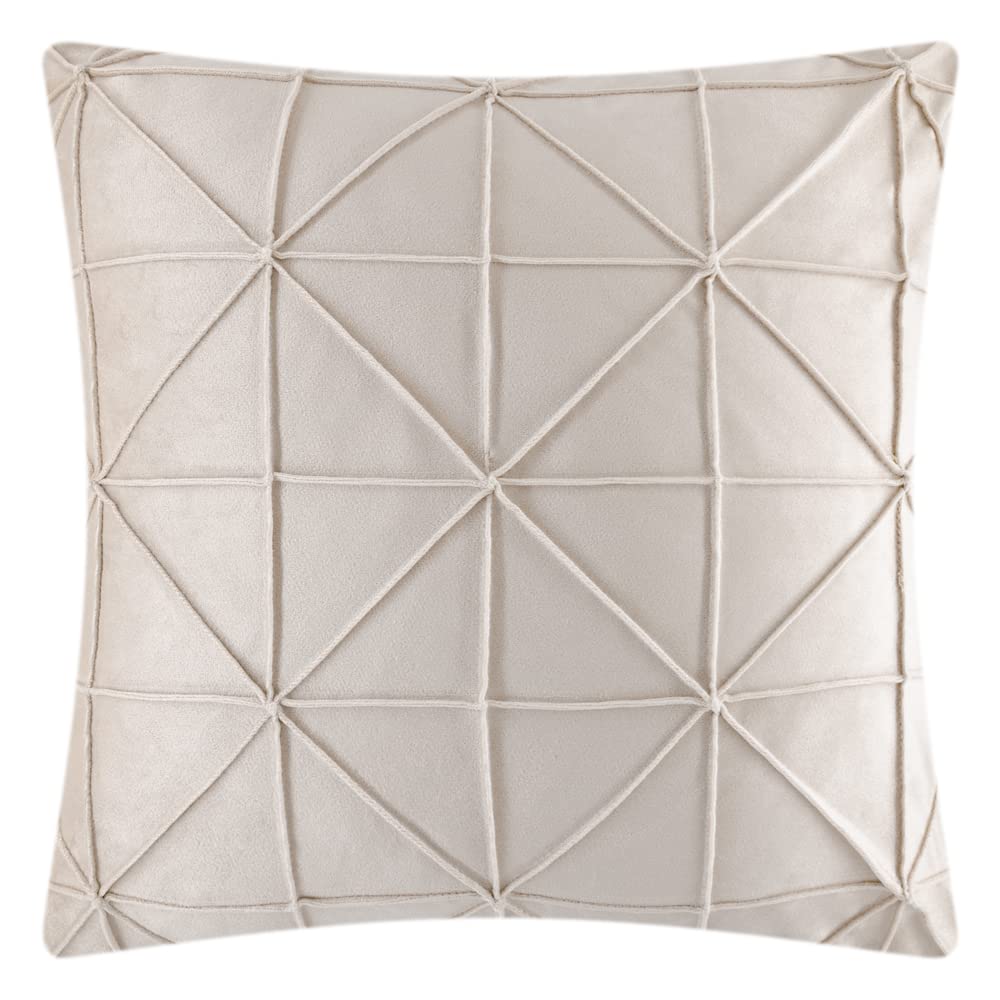 Jwh Velvet Pillow Cover Decorative Soft Pillowcase Geometric Cushion Cover Square Throw Pillow Case Farmhouse Bed Sofa Living Ro