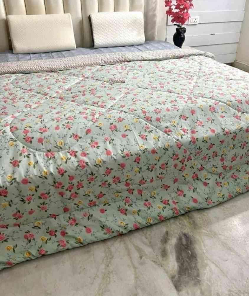 Fluffy Double Bed Ac Comforter (Pack Of 1)