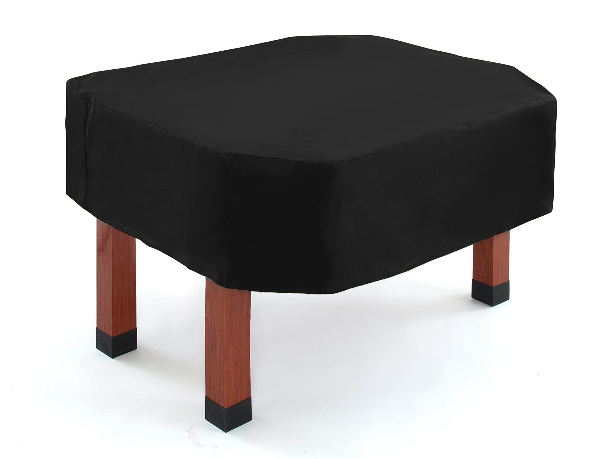 Covermates Foosball Table Cover - Light Weight Material, Weather Resistant, Adjustable Buckle Straps, Outdoor Living Cover, 56W X 52D X 15H, Black