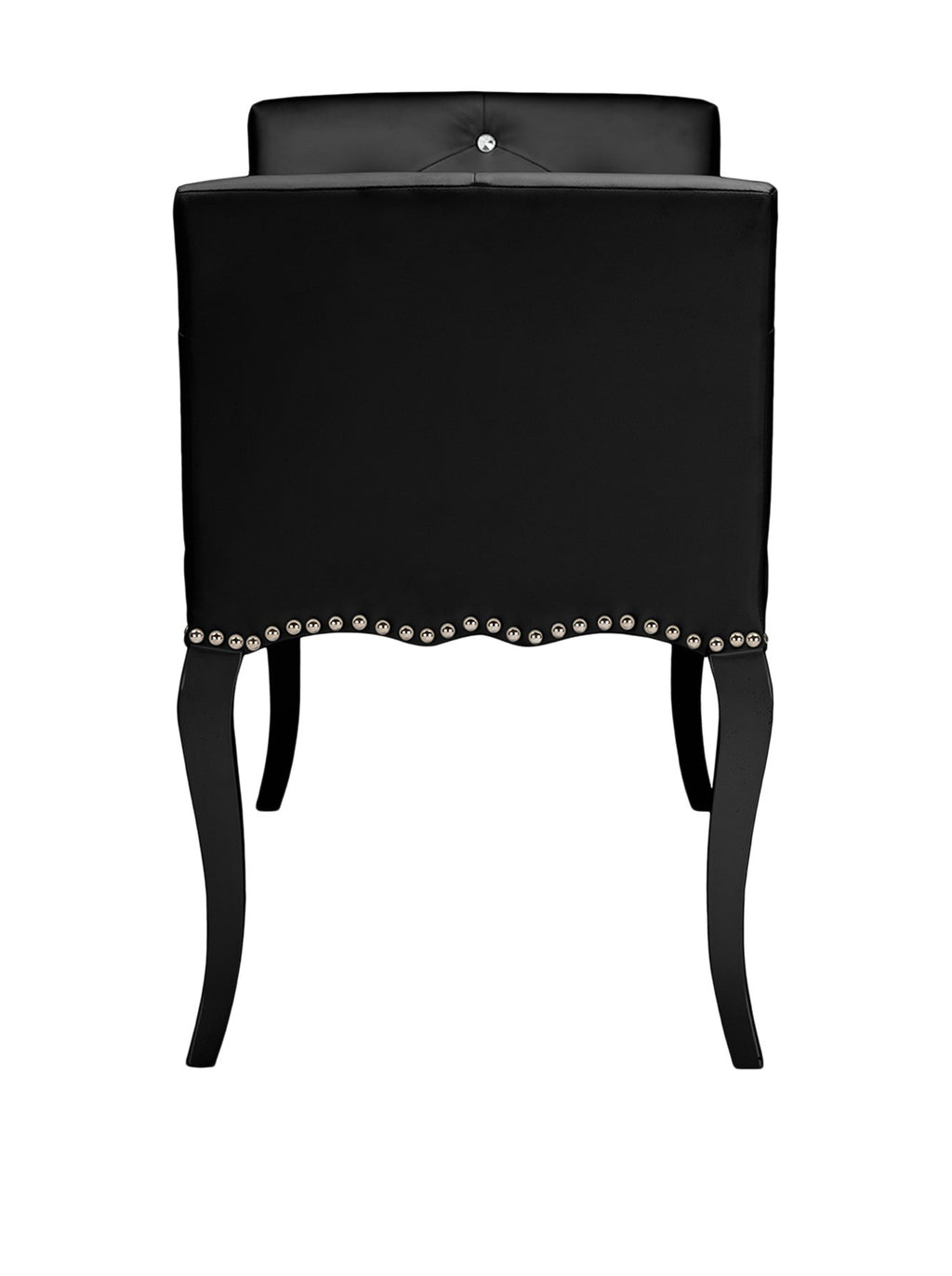 Baxton Studio Kristy Bench, One Size, Black