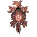 Alexander Taron 632-1 Engstler Weight-Driven Cuckoo Clock-Full Size-14 H X 9.5" W X 6" D, Brown