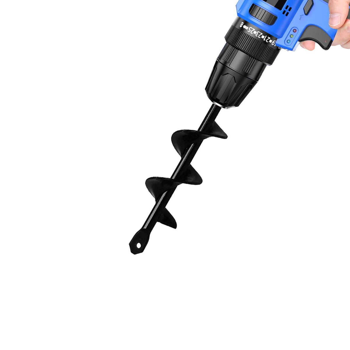 Garden Tools Bulb Planter Auger Drill Bit For Planting 1.57X8.66 Inches