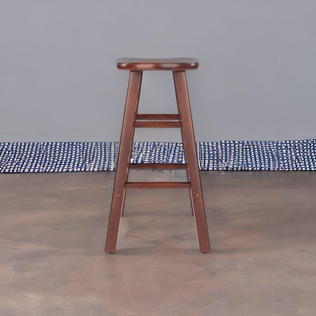 Ergode Element Counter Stools, 2-Pc Set, Walnut