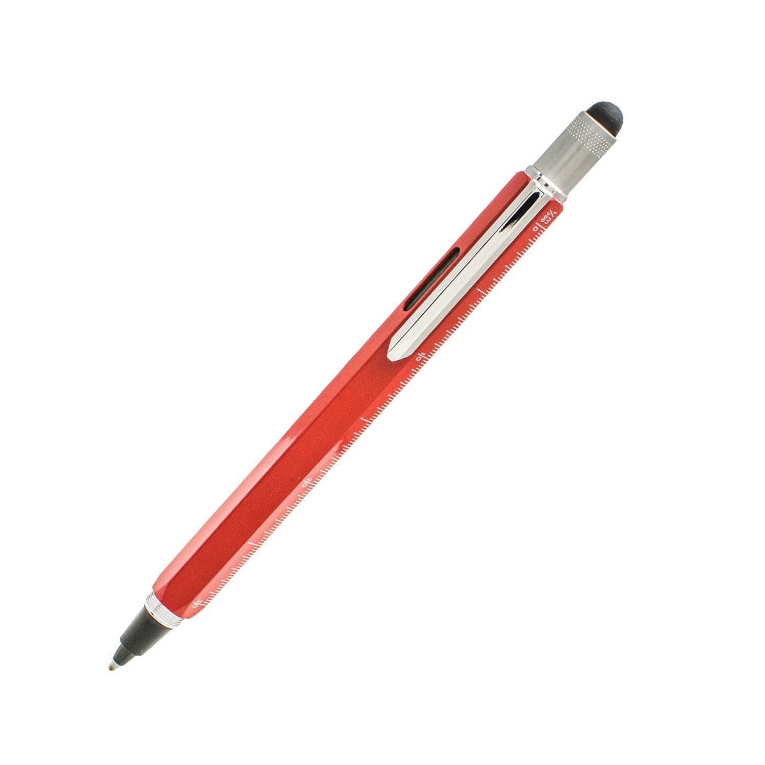 Monteverde Usa One Touch Tool Pen, Inkball Pen, Red - Luxury Case, An Ideal Gift For Both Men And Women. Tailored For Business A