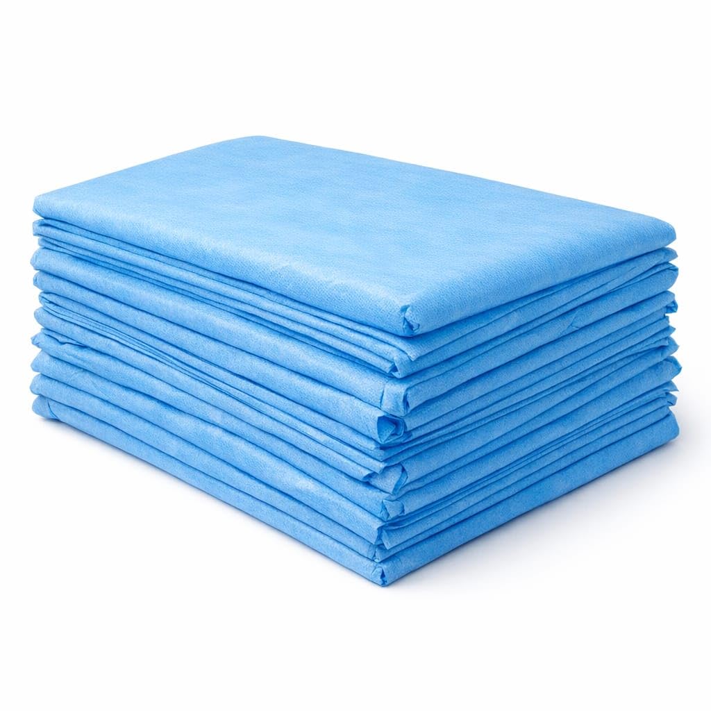 Rxshopy Disposable Bed Sheets For Patients, Disposable Bedsheets For Massage, Spa I Disposable Bed Cover Hospital (82inch X 32inch, 10