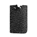 ALAZA Large Laundry Basket Snow Leopard Print Cheetah Gray Laundry Bag Hamper Collapsible Oxford Cloth Stylish Home Storage Bin 
