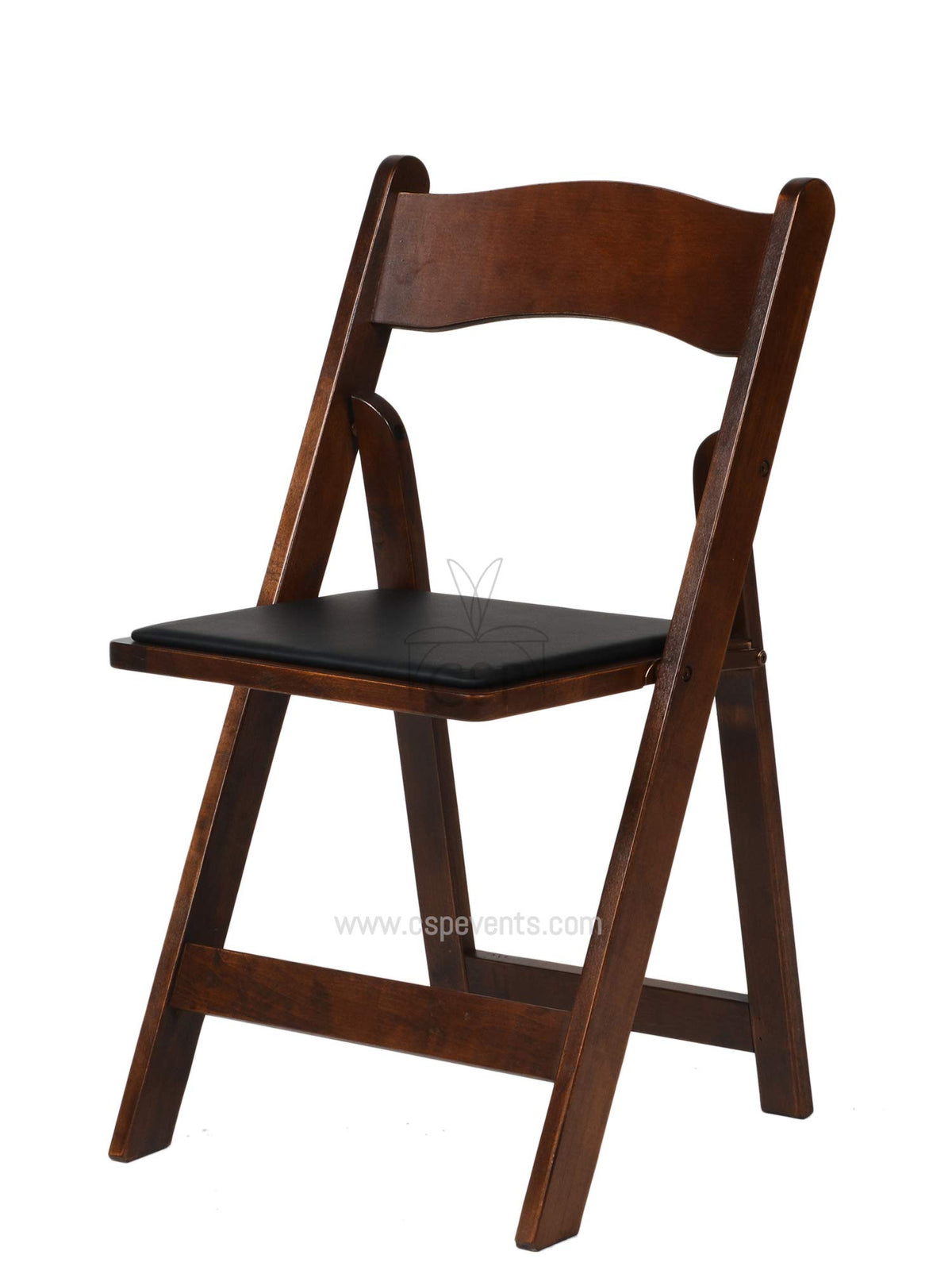 Commercial Seating Products American Padded Folding Chairs, Fruitwood