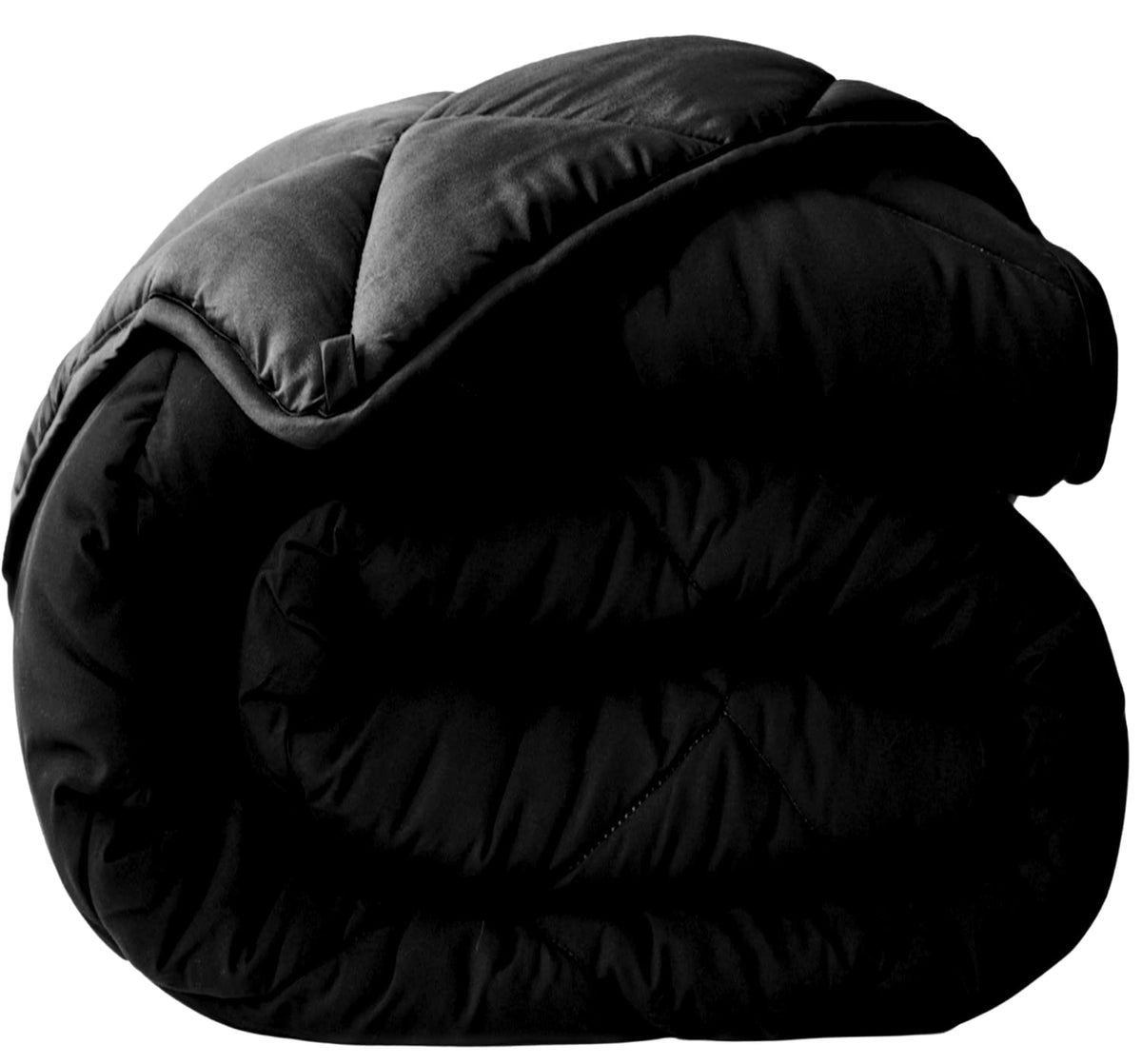 Viscosoft Black/Gray Down Alternative Twin/Twin Xl - Cooling Breathable Premium Extra Long Soft Reversible Microfiber Duvet Inse