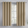 Haus and Kinder Blackout Curtains 5 feet for Window,Pack of 2 Blackout Curtains for Window,100% Room Darkening Curtains Blackout