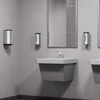 Aike Wall-Mount Automatic Liquid Soap Dispenser 27Oz Large Capacity Polished Stainless Steel Finish Model Ak1205