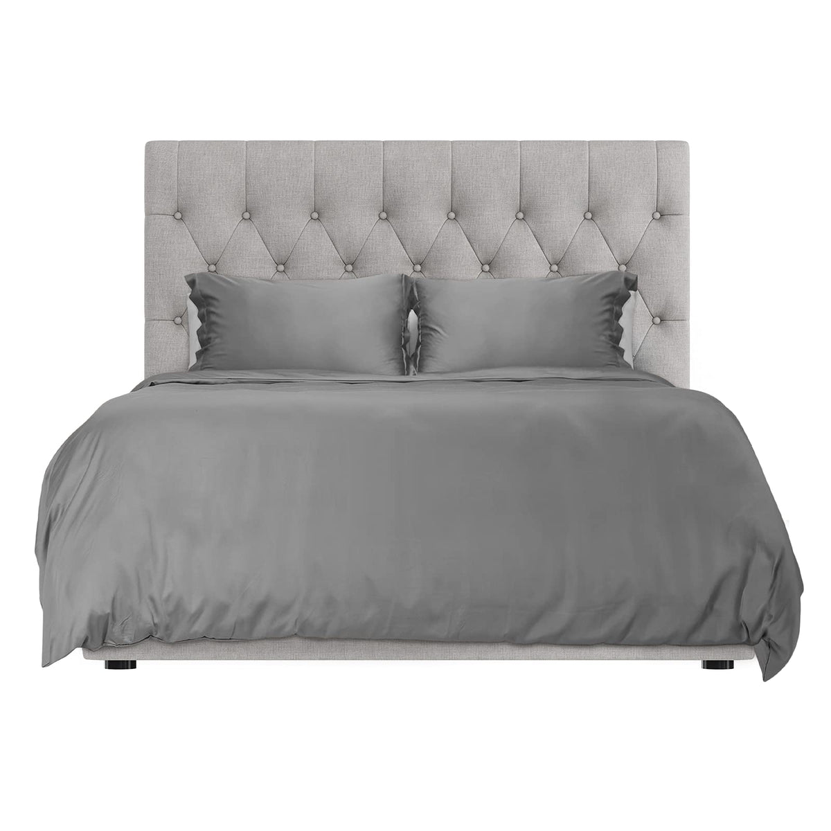 Hotel Sheets Direct Duvet Cover Bed Linen Set, 3 -Piece Set, Navy Blue, Full