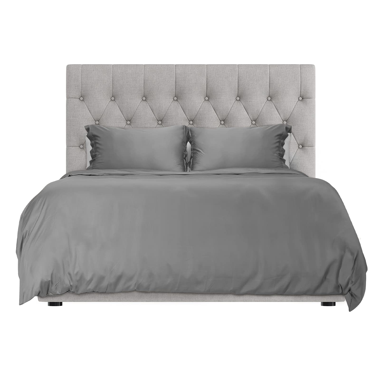 Hotel Sheets Direct Duvet Cover Bed Linen Set, 3 -Piece Set, Navy Blue, Full
