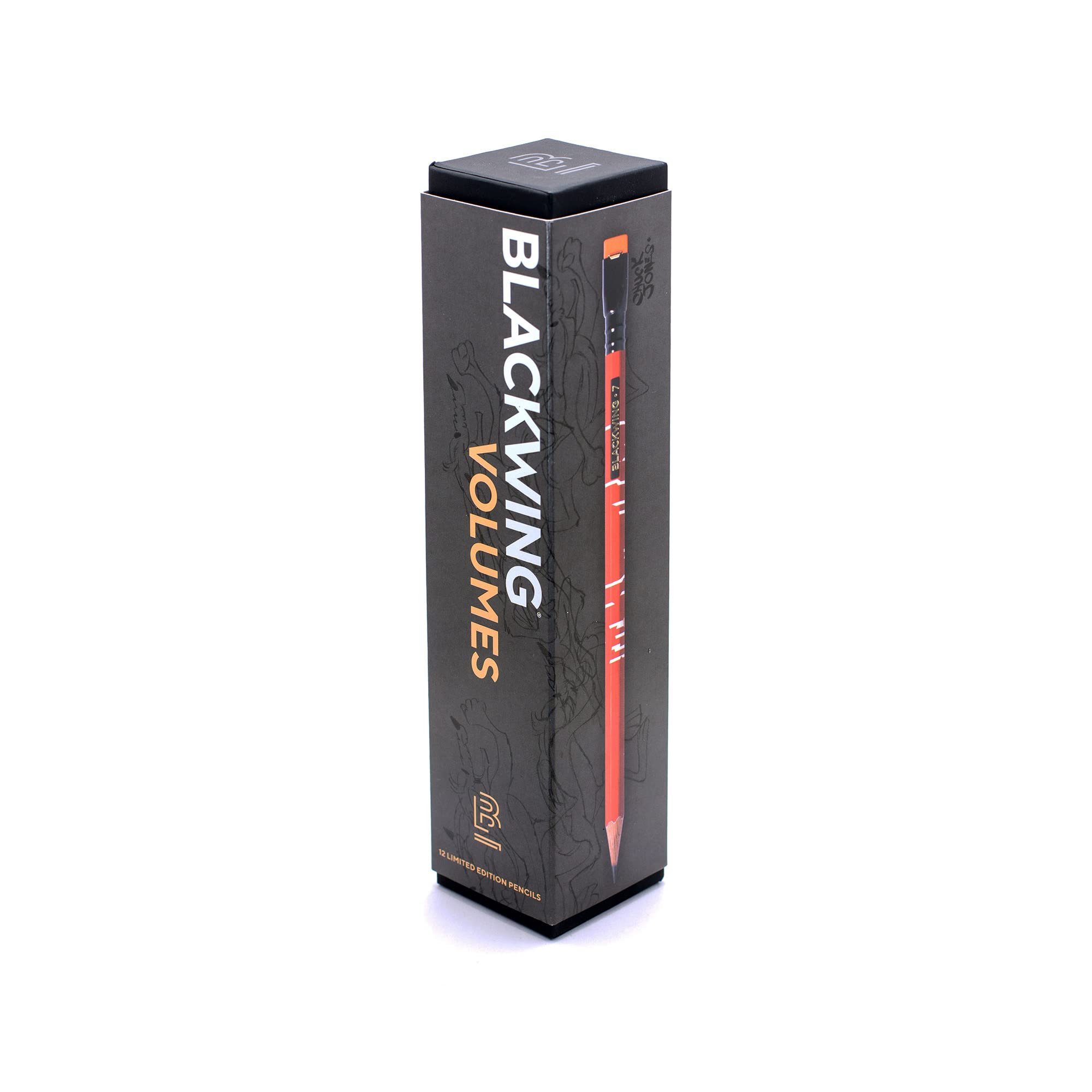 Blackwing Volume 7 Pencils, 12, Count, Limited-Edition Pencils, Animation Inspired Design, Incense-Cedar Wood, Premium Japanese