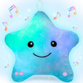 Subao Sensory Toys For Kids With Autism,14' Toddler Pillow With Light & Music,Plush Star Night Light,Kids Sleep Aid Light Up Ad