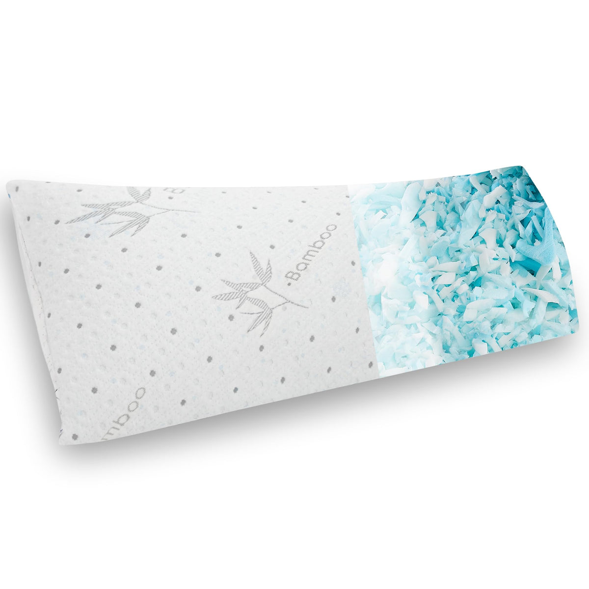 Dreamood Body Pillow Firmer 3200G 100% Shredded Memory Foam Body Pillows For Adults Side Sleeper Pregnancy Full Body Pillow 20X5