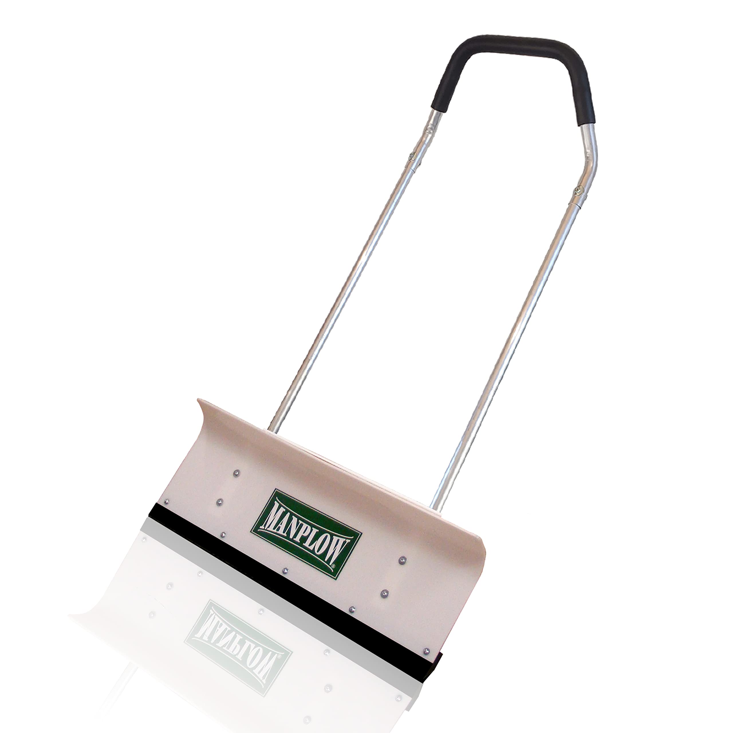 Manplow Pro Snow Pushers (Pro With Power U Handle Upgrade, 32')