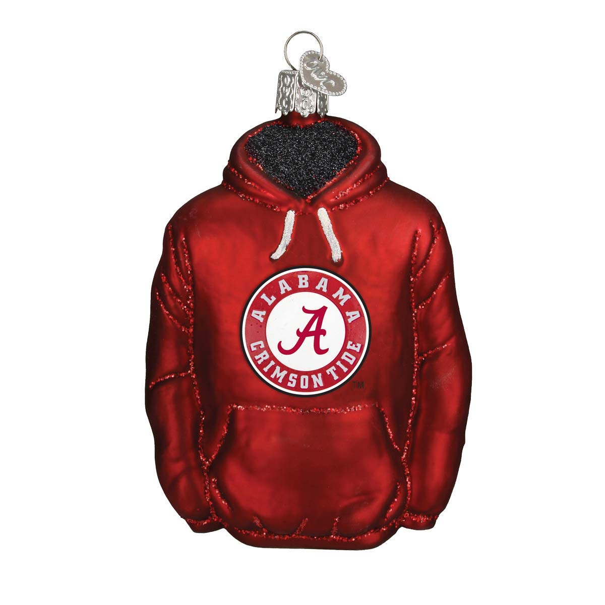 Old World Christmas University of Alabama Glass Blown Ornaments for Christmas Tree Hoodie