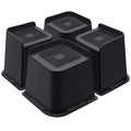 Annkut Bed Risers 5 Inch Heavy Duty, Furniture Risers For Bed Desk Table Sofa Couch,Oversized Bed Lifts Risers, Support Up To 50