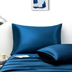 Ersmak Satin Pillowcase Standard Set Of 4, Ultra Soft & Silky Satin Pillow Cases For Hair And Skin, Wrinkle Fade Resistant Pillo