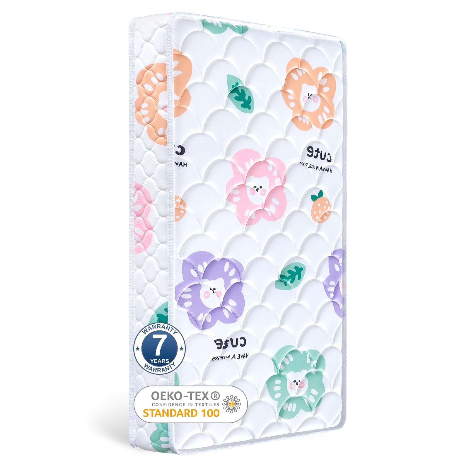 Tiankehan Crib And Toddler Mattress - 52' X 27.6' X 5' - Breathable - Firm - Dual Sided Standard Size Baby Mattress For Crib