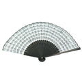 Salutto Hand Fan with Beautiful Fabric Printed Music Score