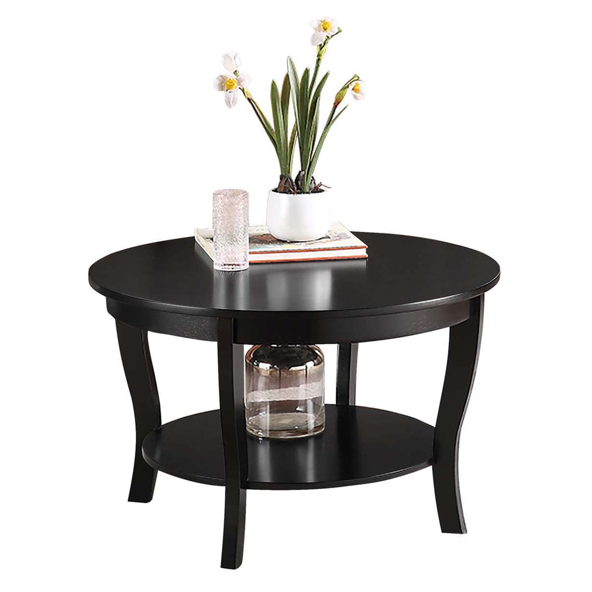 Convenience Concepts American Heritage Round Coffee Table - Thumbnail 4