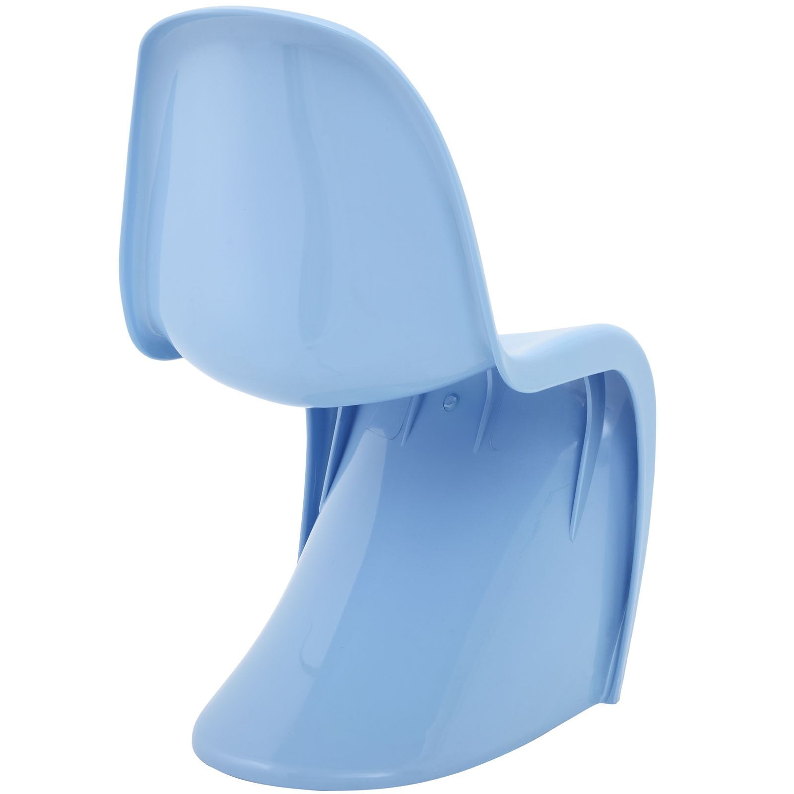 Lexmod Slither Dining Side Chair Set Of 2 In Blue