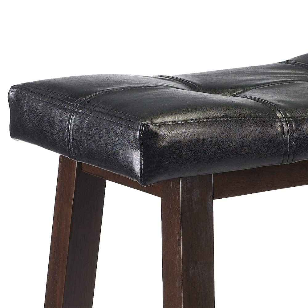 Winsome Mona Stool, 29', Antique Walnut