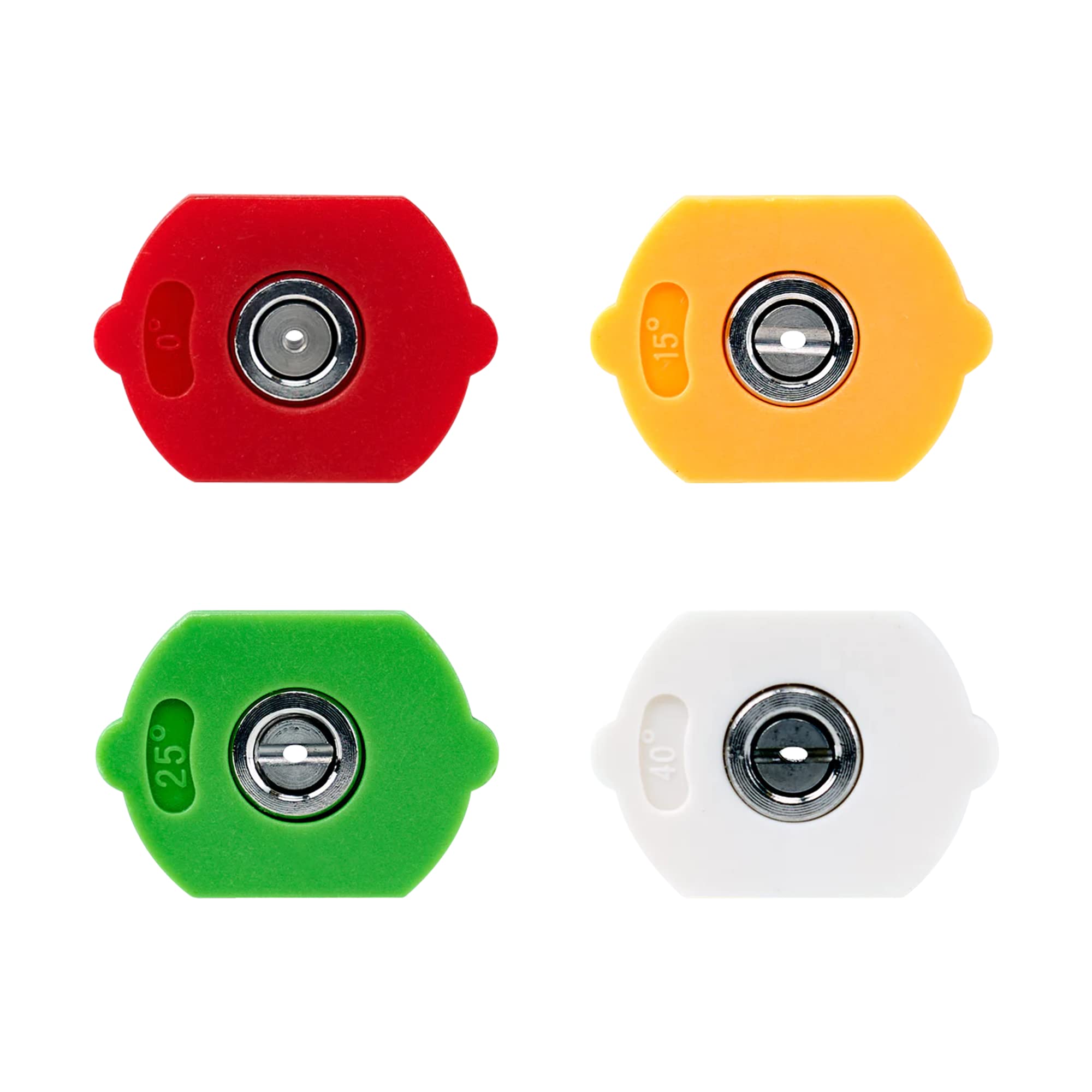 Mtm Hydro Pressure Washer Nozzle Set, High Pressure Power Washer Spray Nozzle Tips, 5000 Psi 1/4 Quick Connect Fittings, 0, 15,