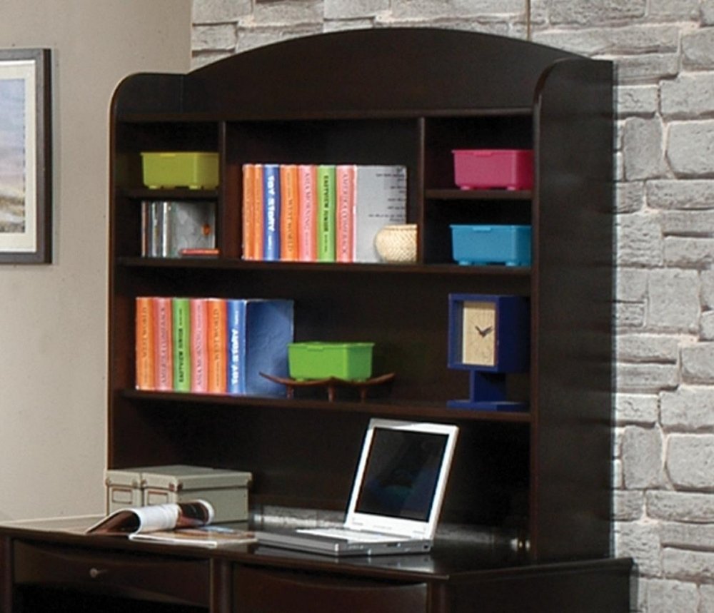 Phoenix Hutch for Computer Desk Cappuccino