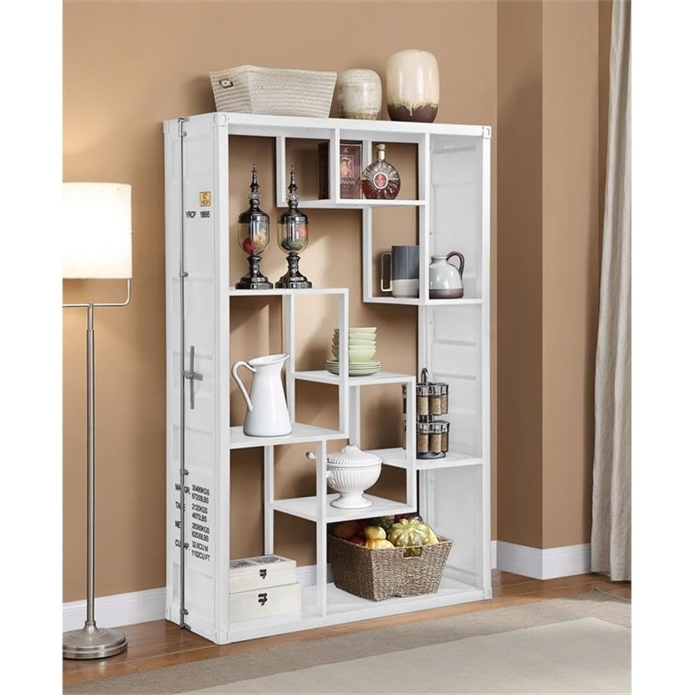 Acme Cargo Bookcase in White