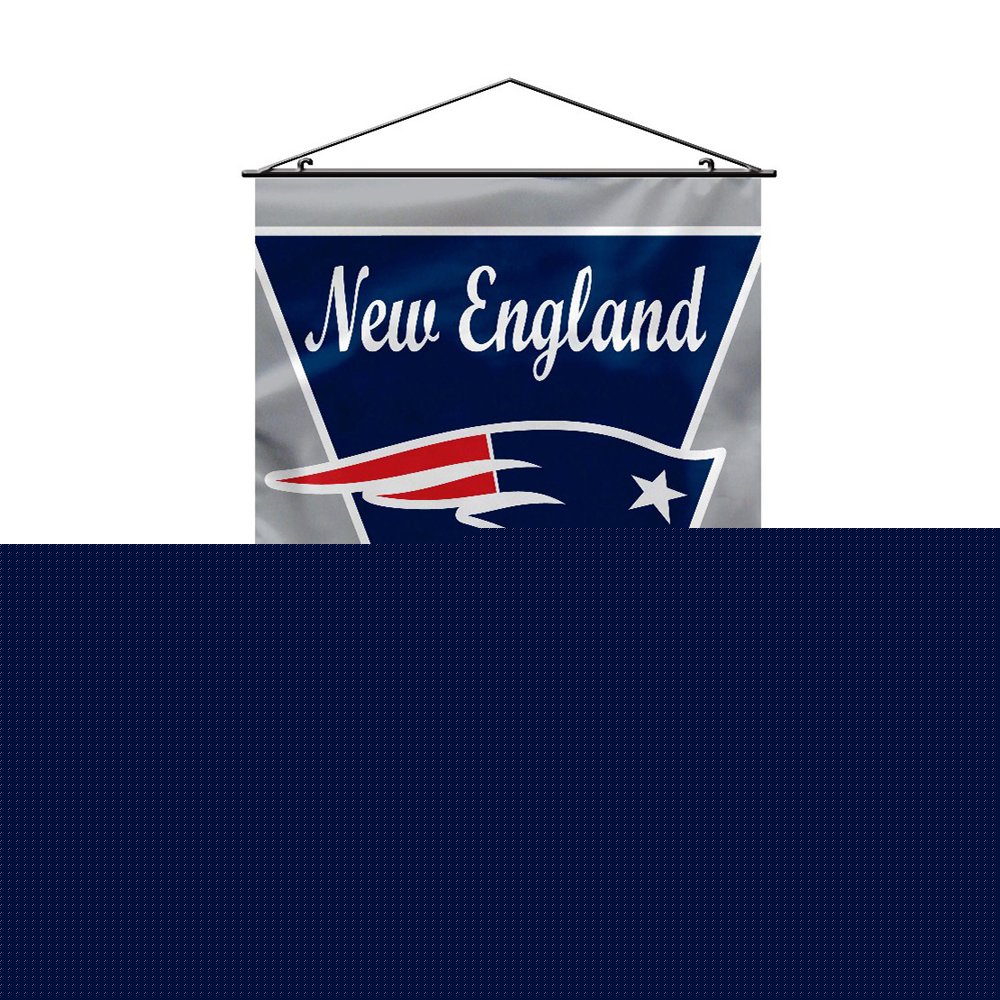 Fremont Die NFL New England Patriots Wall Banner, 28 x 40, 28 x 40, Team Colors