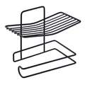 Cheet enterprise Bathroom Tissue and Mobile Holder 2 Layer Soap Stand, Heavy Quality (Pack of1)