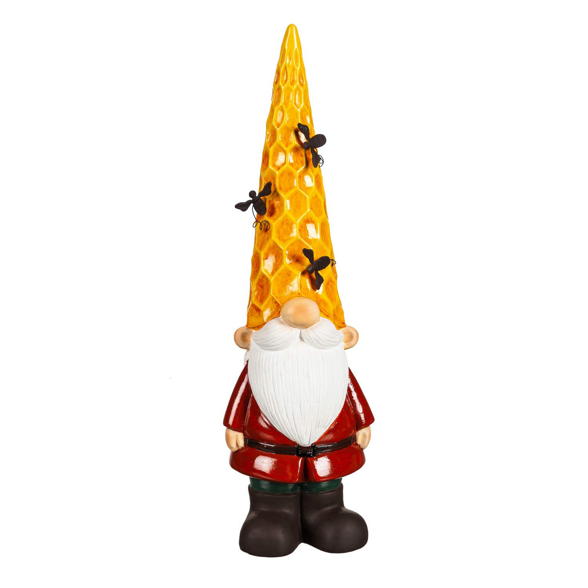 Evergreen Garden 13' H Terracotta Honeycomb Gnome Garden D  Cor And Accessories For Home And Yard
